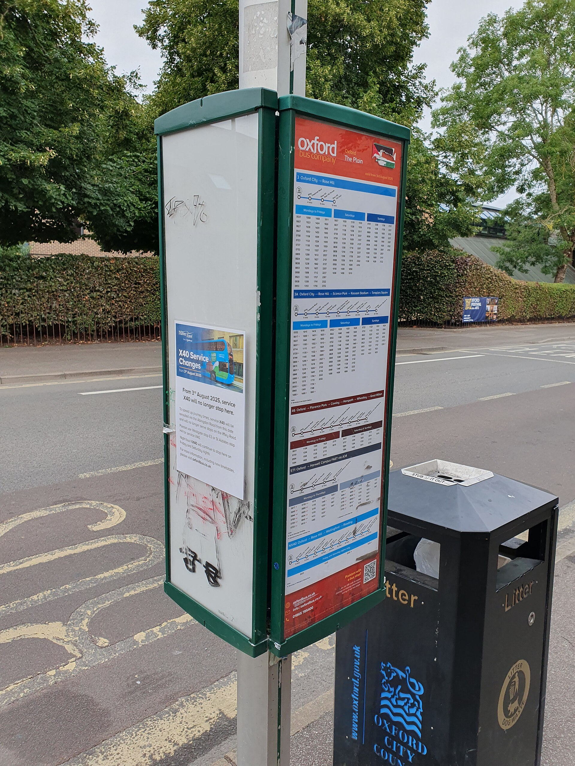 bus timetable stop rural