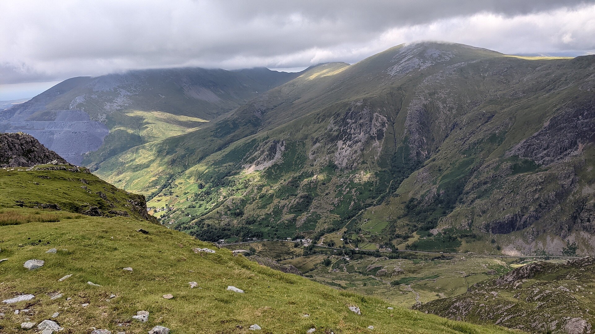 Snowdonia mountains Wales
