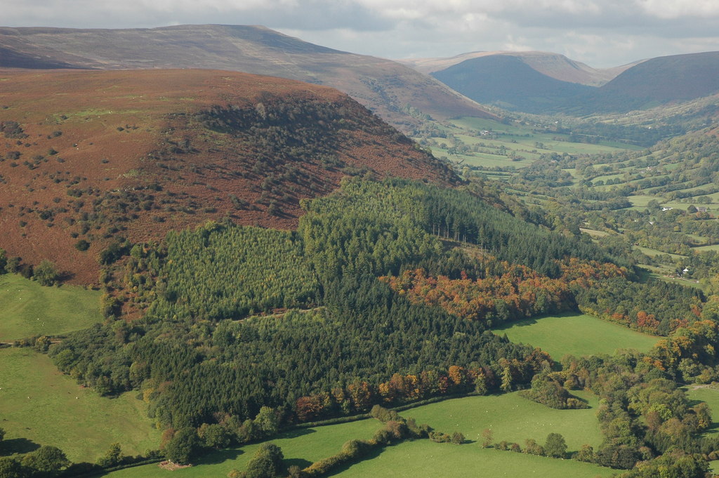 Vale of Ewyas Black Mountains valley